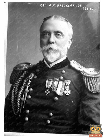19th Century Portrait of General J.C. Breckinridge