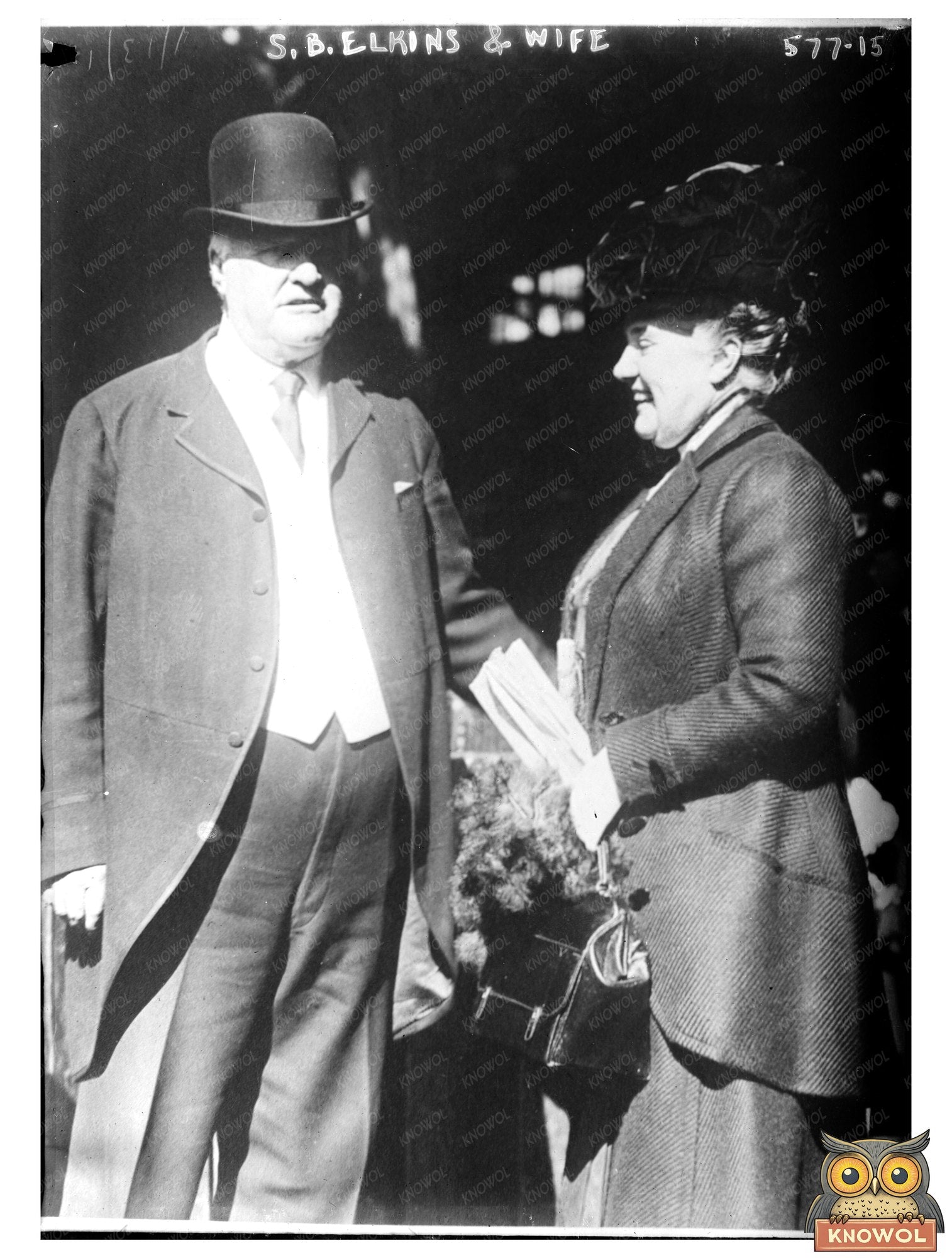 Elegant Portrait of a Senator and His Wife