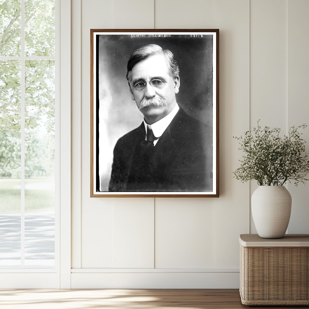 Senator Dillingham: A Glimpse into Early 20th-Century Politi