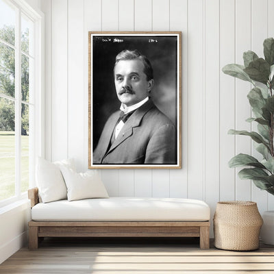 Progressive Senator Geo. W. Norris in Historic Portrait