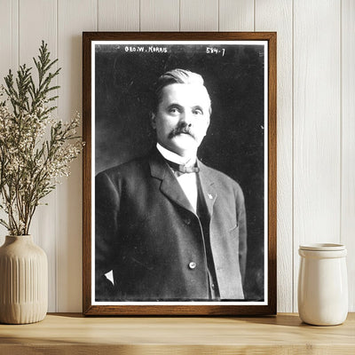 Historic Portrait of Senator Geo. W. Norris, Nebraska