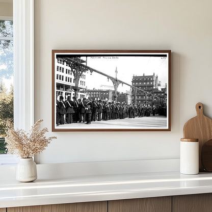 Vintage Mexican Police Band Performance in NYC