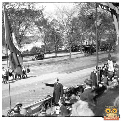 Progressive Era Portrait of Governor Hughes