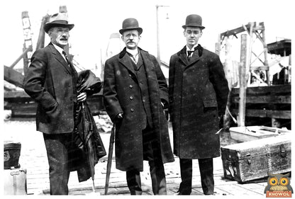 1909 Liberian Commission at New York Boat Docks