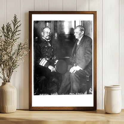 Historic Meeting: Admirals Ijichi & Evans Unite