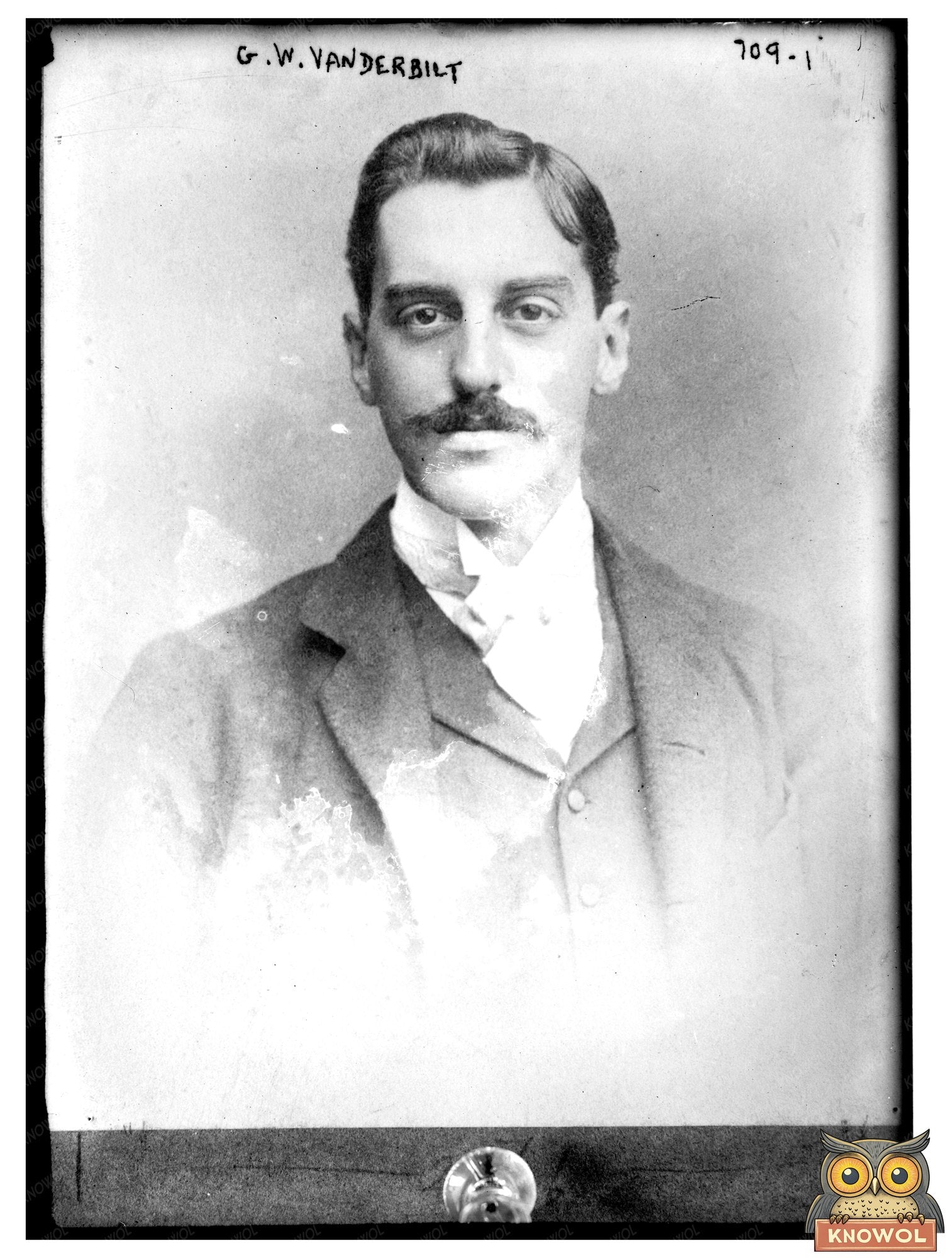Timeless Portrait of G.W. Vanderbilt, Biltmore Visionary