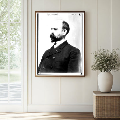 Vintage Portrait of W.H. Tolman: A Historical Icon