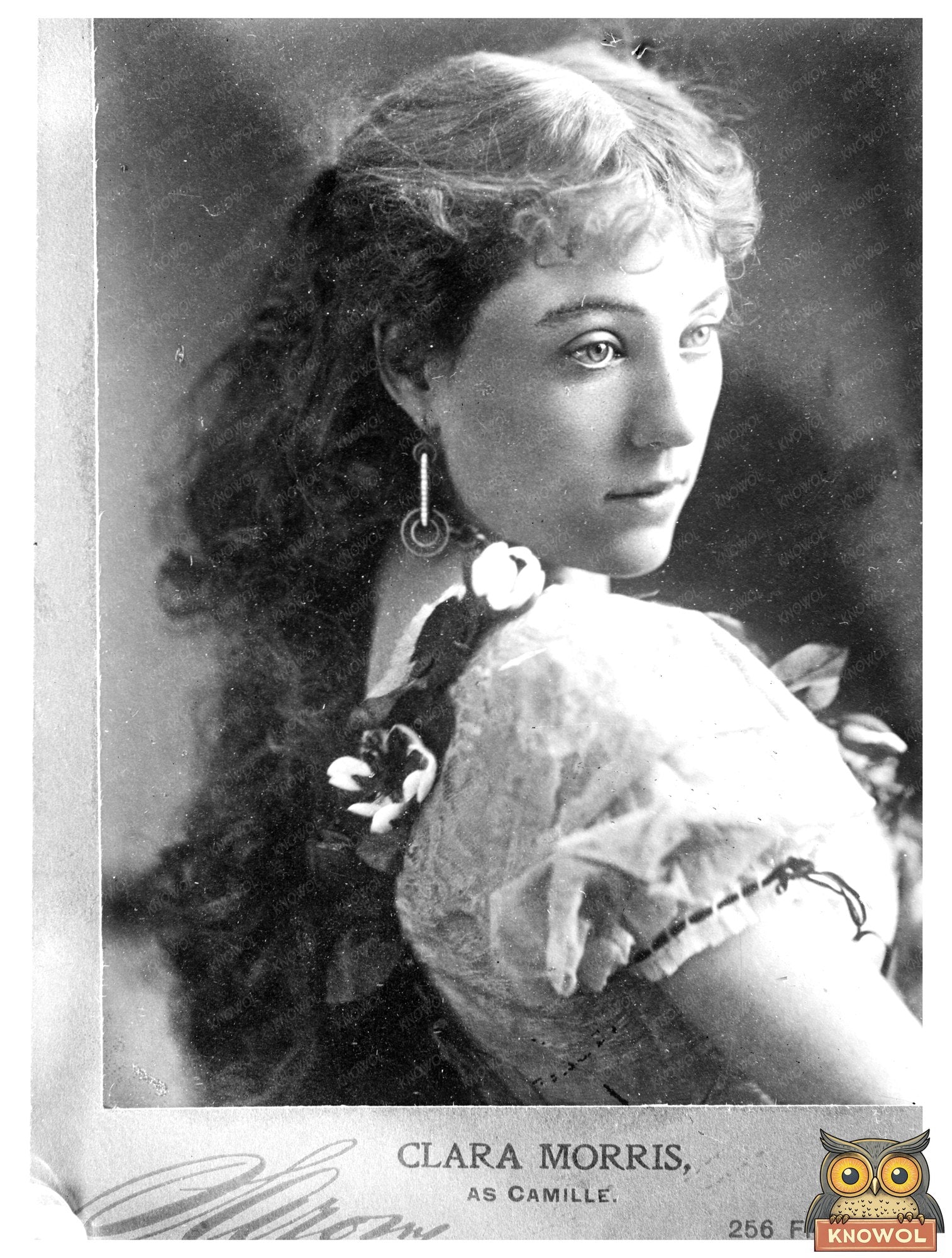 Clara Morris as Camille - Vintage 1909 Photograph