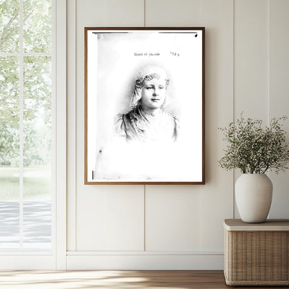 1919 Portrait of Queen Wilhelmina of the Netherlands