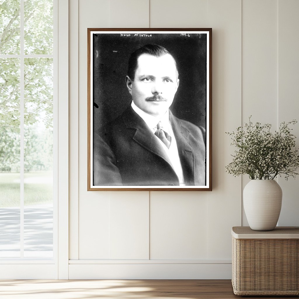 Dynamic Portrait of Hugh McIntosh: Journalism Pioneer