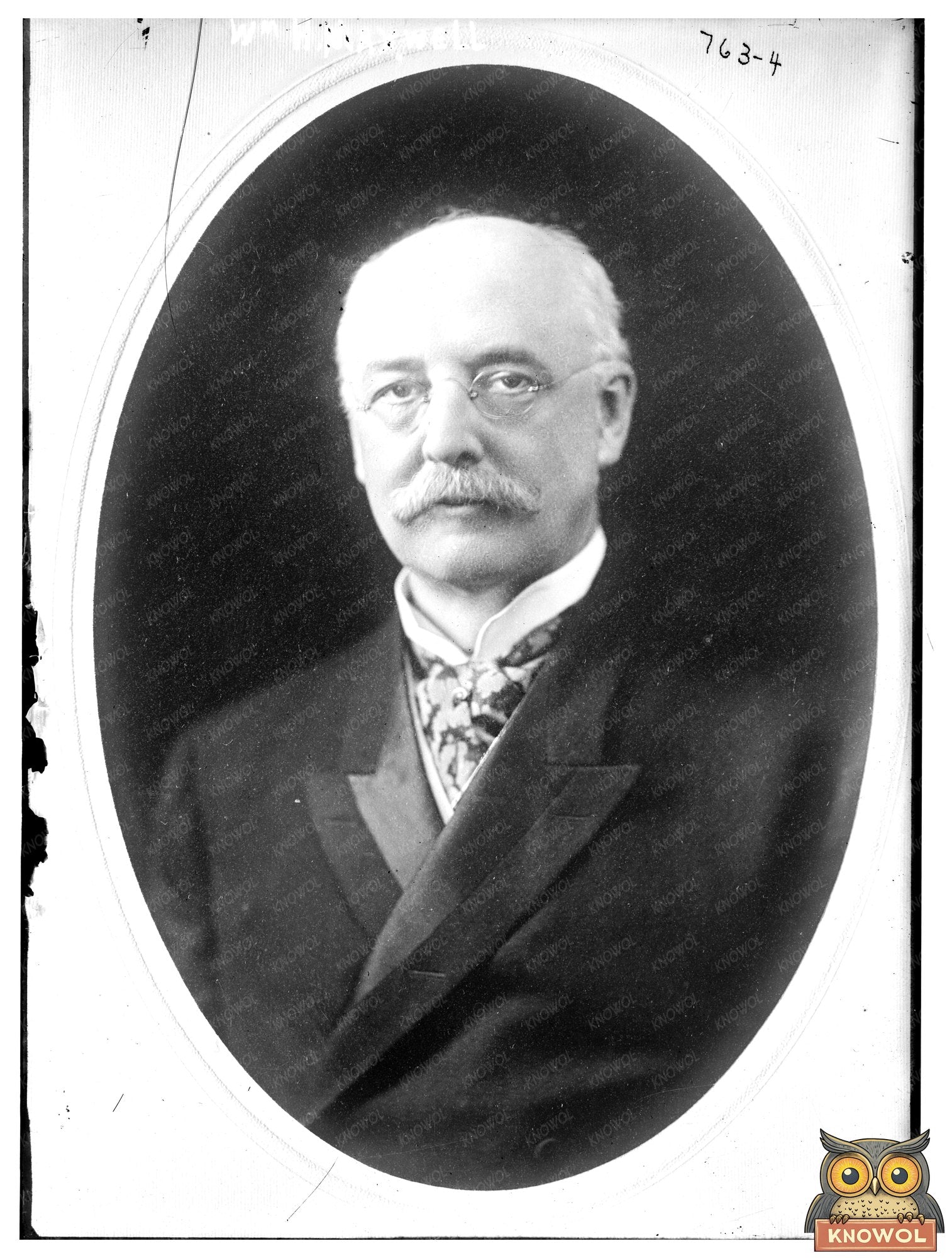 Portrait of Wm. H. Maxwell: Education Pioneer