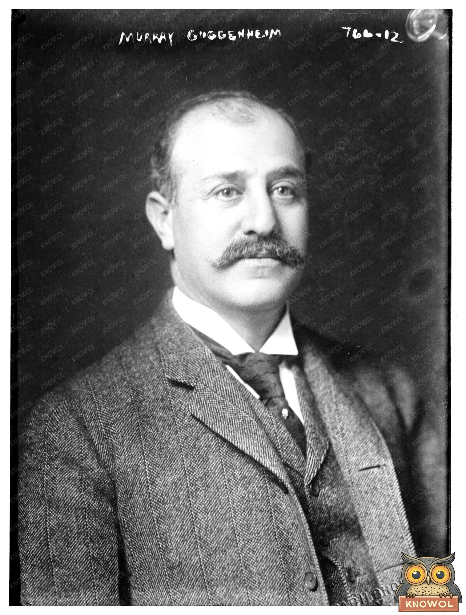 Captivating Portrait of Murray Guggenheim, NY