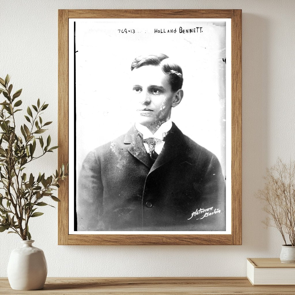 1909 Portrait of Holland Bennett, Boston Legacy