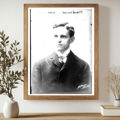 1909 Portrait of Holland Bennett, Boston Legacy