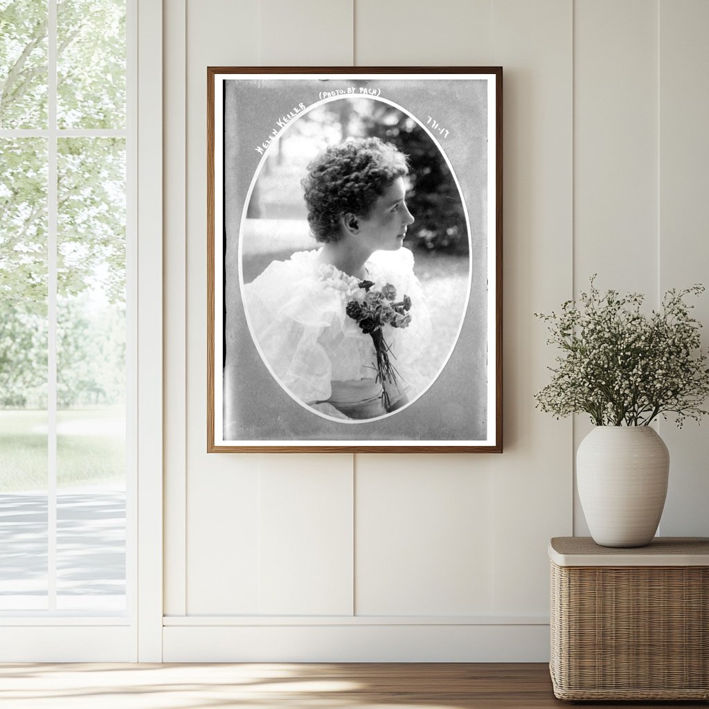 Helen Keller: Iconic 1909 Portrait in NYC