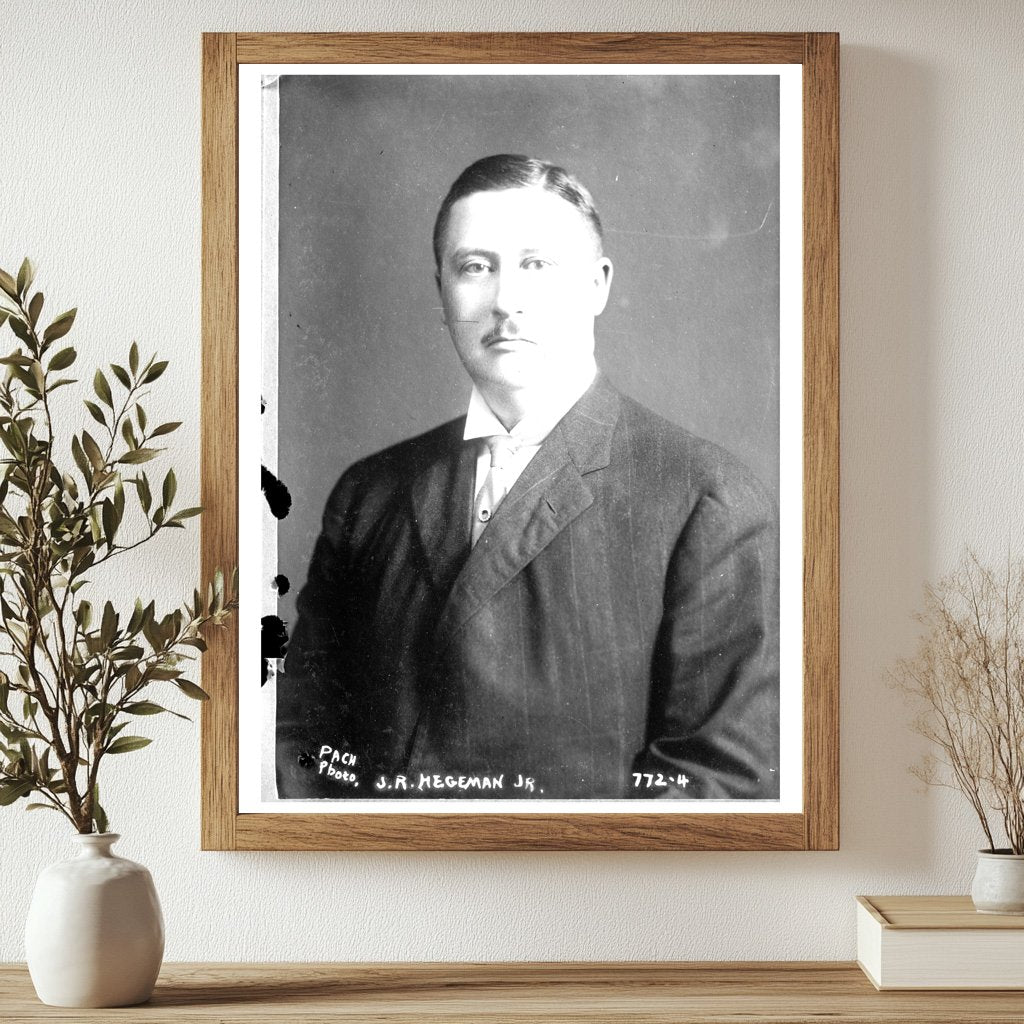 J.R. Hegeman: Early 20th Century Icon from Pach Bros.