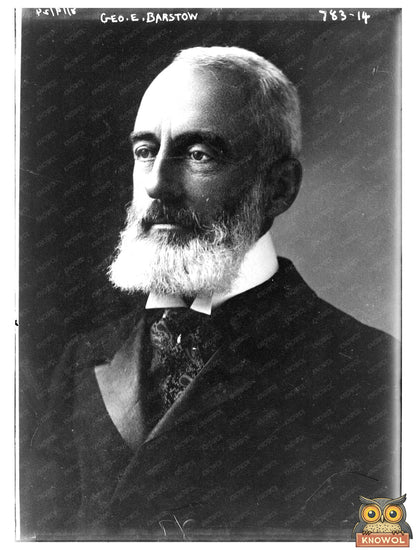 1924 Portrait of Influential George E. Barstow