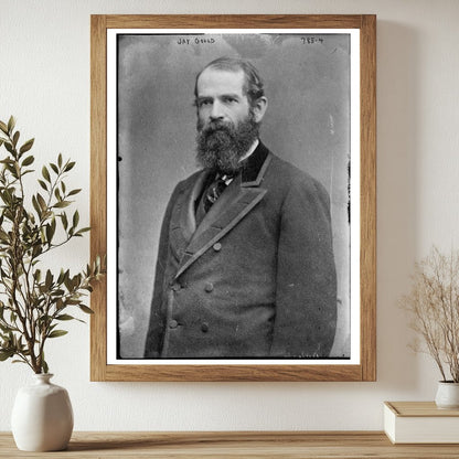 1909 Portrait of Jay Gould: Gilded Age Icon