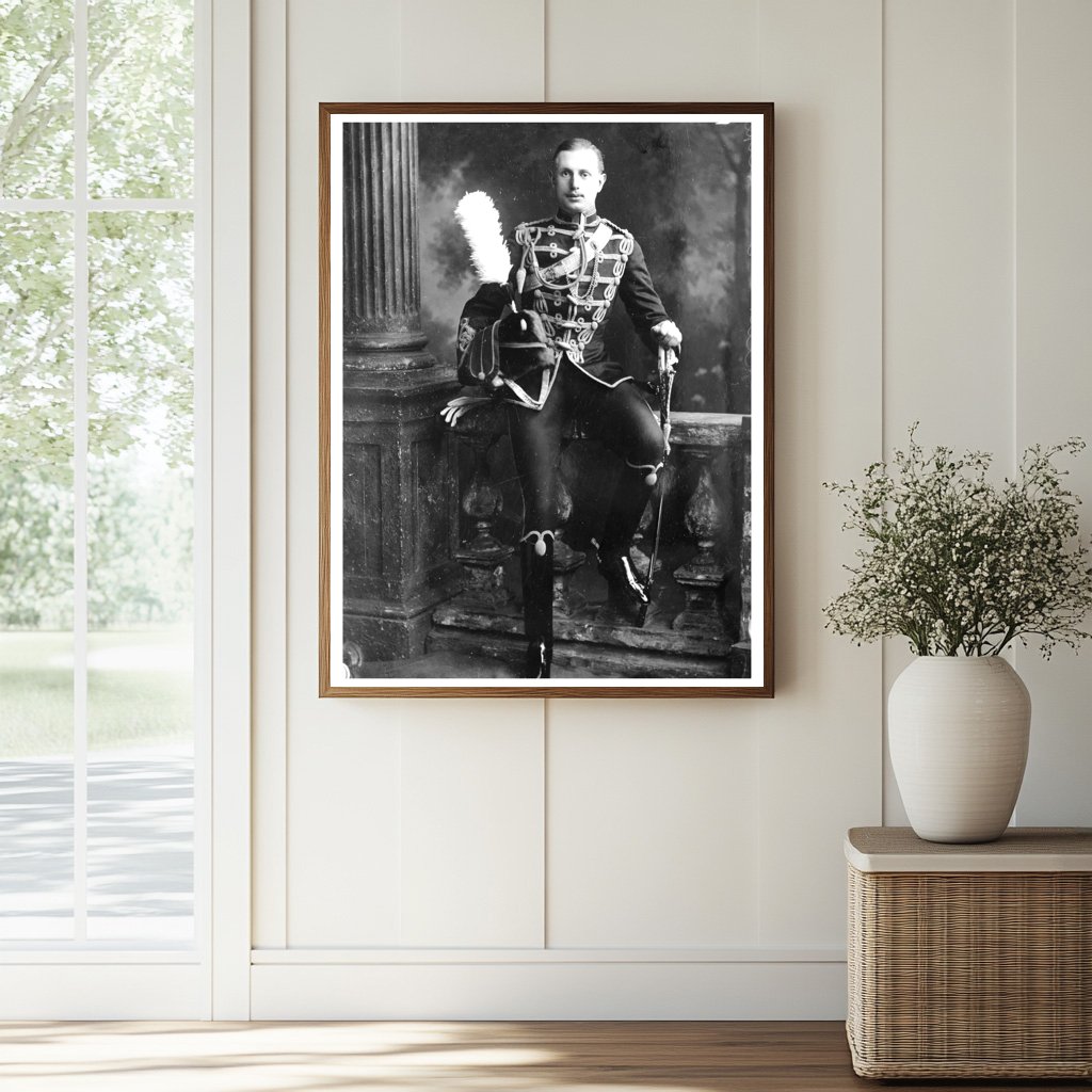 1909 Army Portrait of Lieut. T. Gerard Hetherington