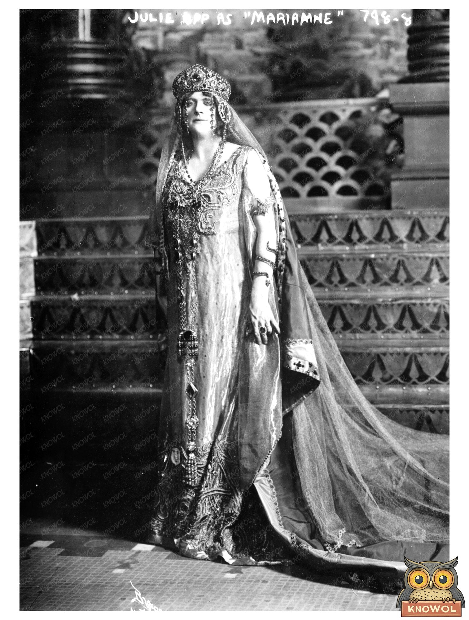 Julie Opp as Marianne – A 1915 Theatrical Gem