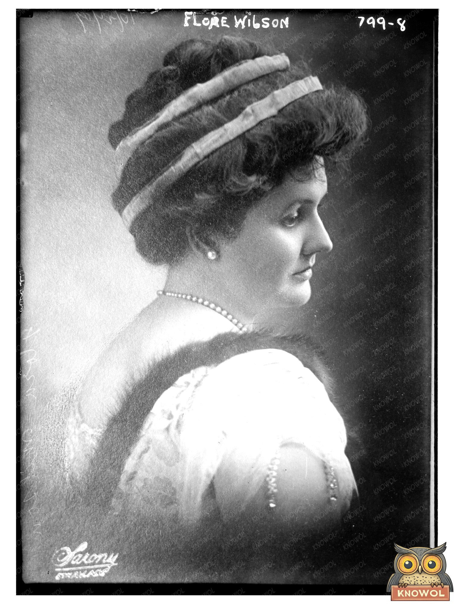Captivating Portrait of Flore Wilson, 2009