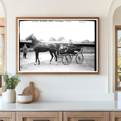Charming Horse-Drawn Hack at Long Branch Seaside