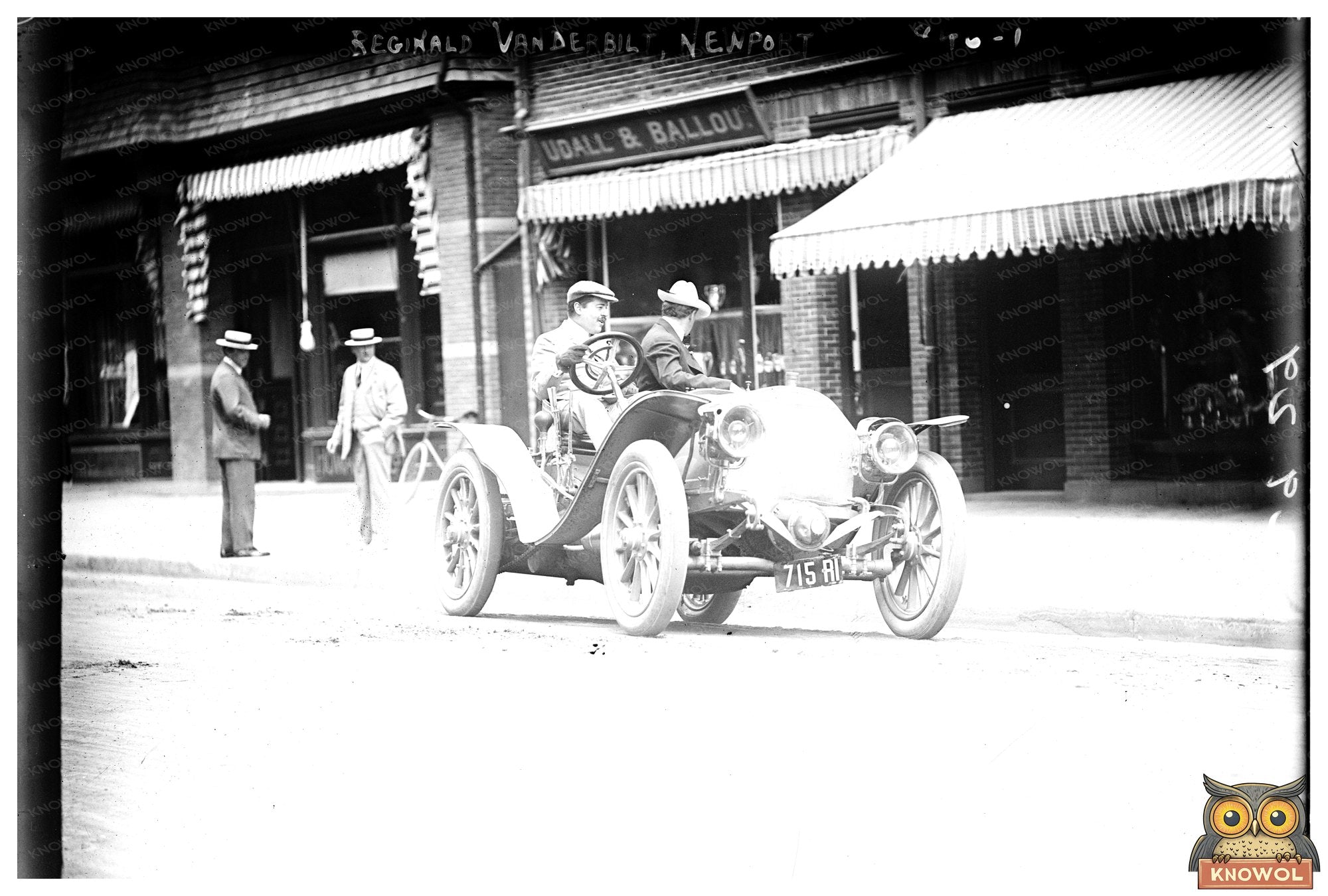 Reginald Vanderbilt in Classic Auto, Newport Elegance