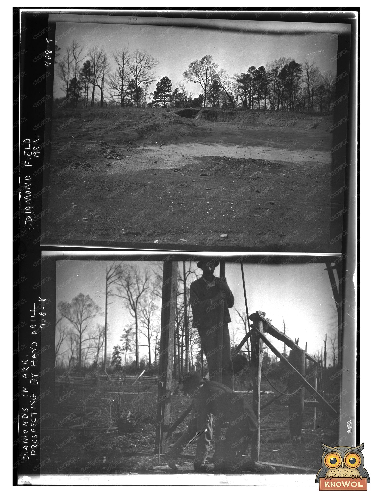 Diamond Quest: Prospectors at Work in Arkansas
