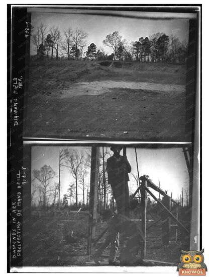 Diamond Quest: Prospectors at Work in Arkansas