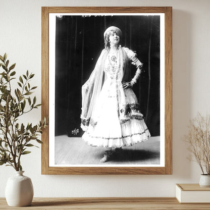 Ruth St. Denis: Pioneering Dancer, 1909 Photograph