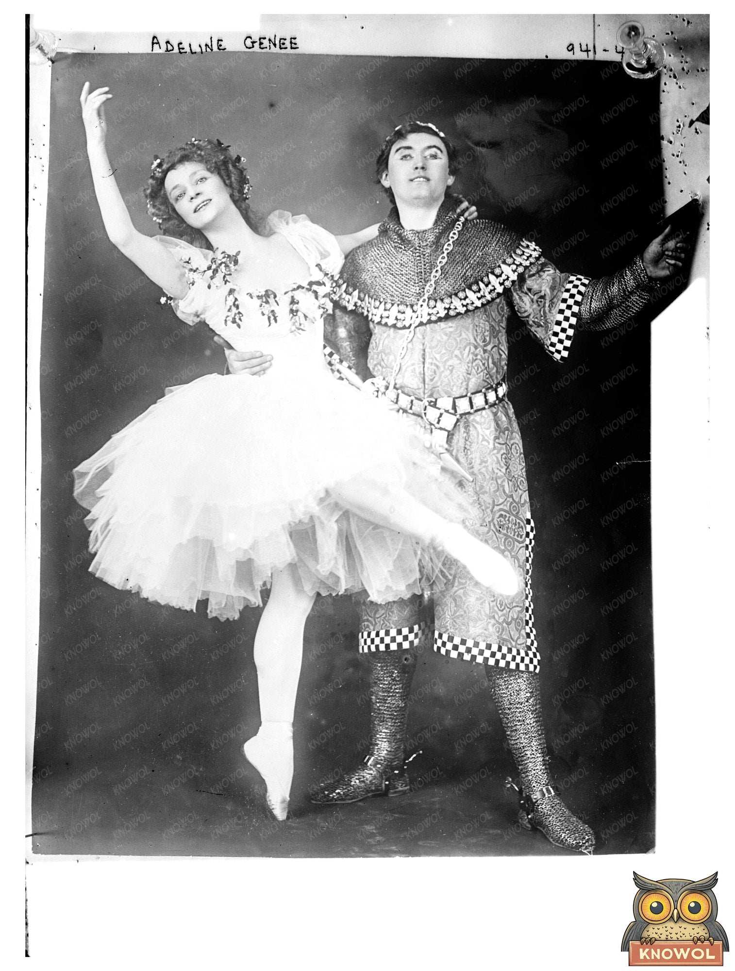 Graceful Adeline Genee: Captivating Toe Dance Duo