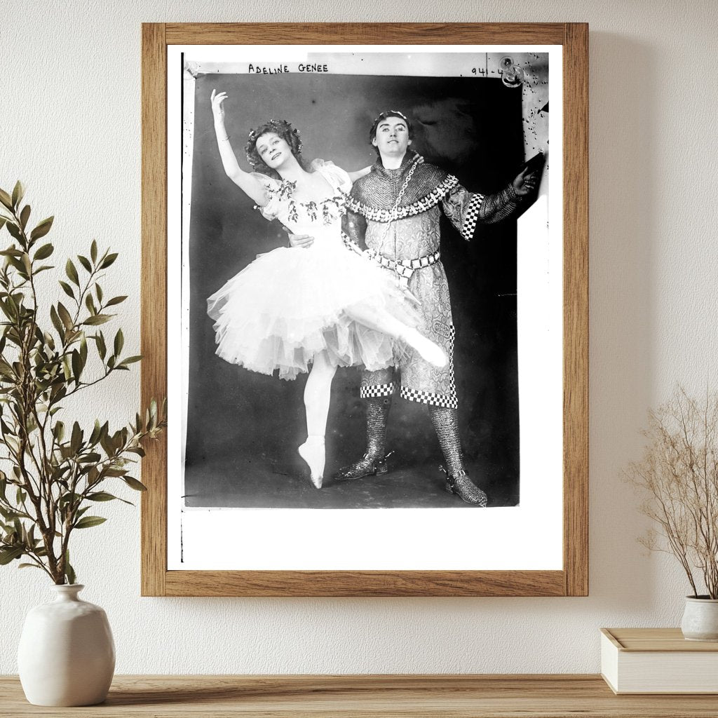 Graceful Adeline Genee: Captivating Toe Dance Duo