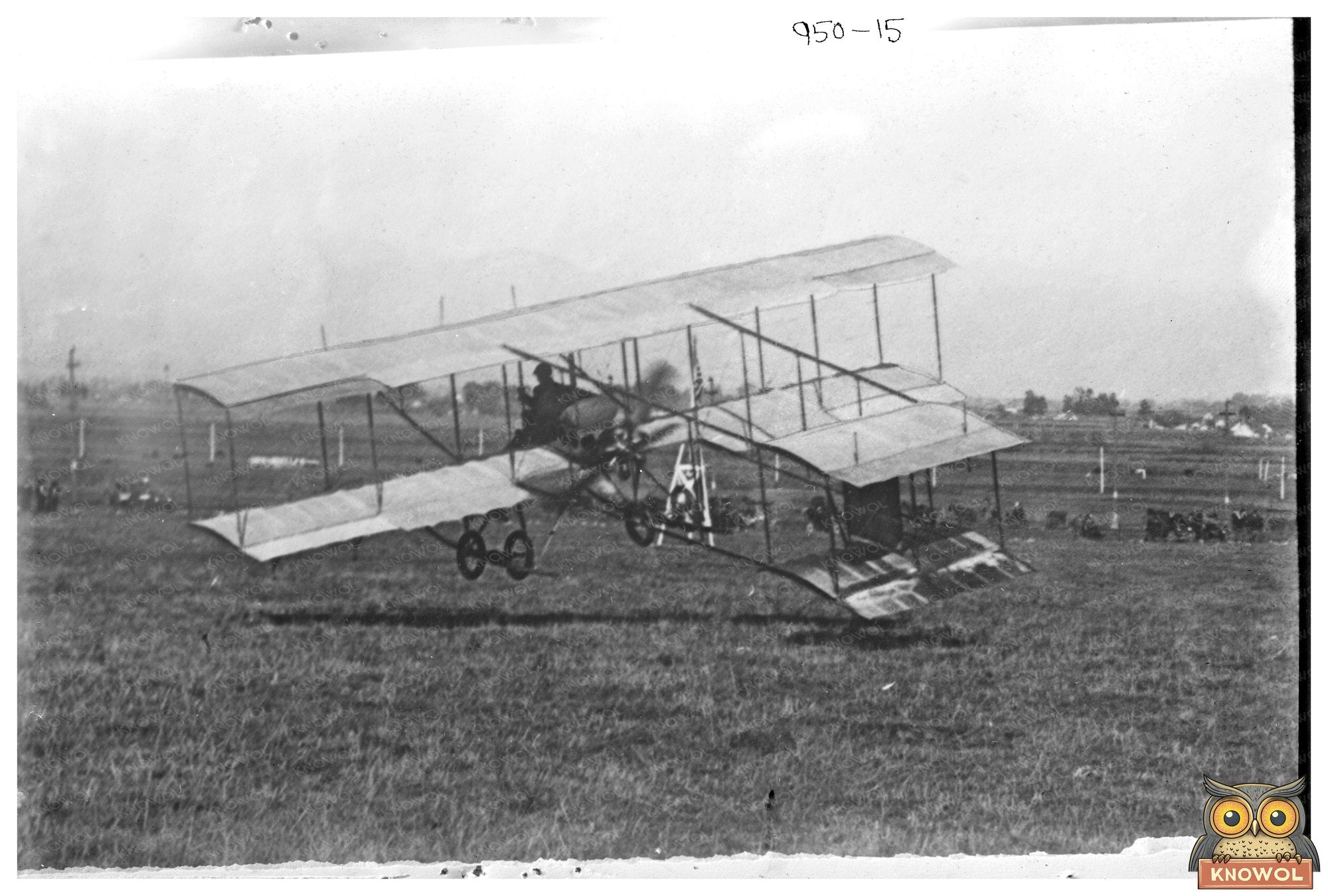 Historic Paulhan Aeroplane Taking Flight in LA
