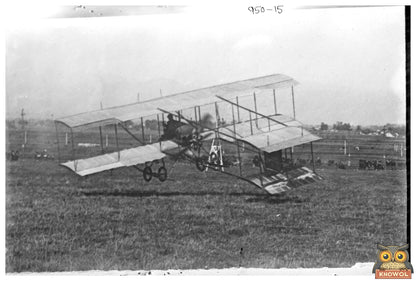 Historic Paulhan Aeroplane Taking Flight in LA