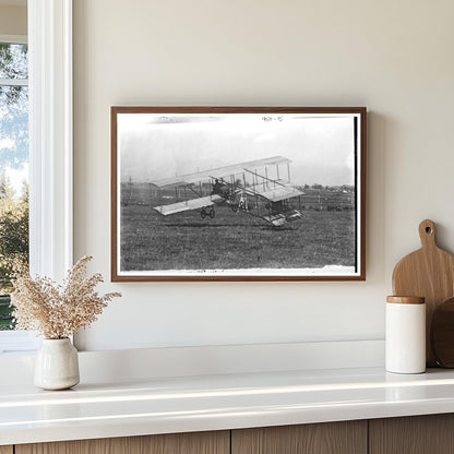 Historic Paulhan Aeroplane Taking Flight in LA