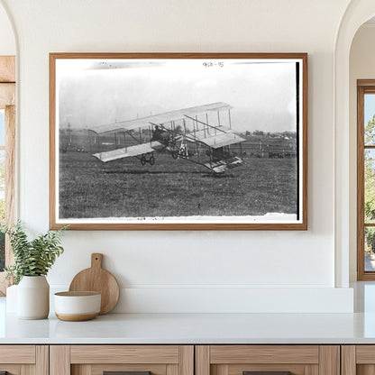 Historic Paulhan Aeroplane Taking Flight in LA