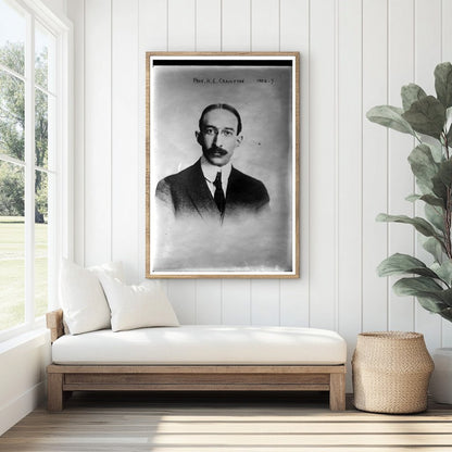 Early 20th Century Botany Pioneer in Action