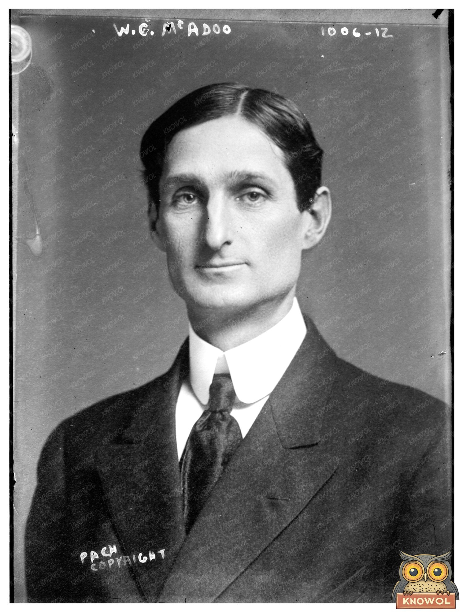 W.G. McAdoo: Icon of Early 20th Century America