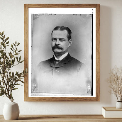 Historic Portrait of W.W. Astor, 1914