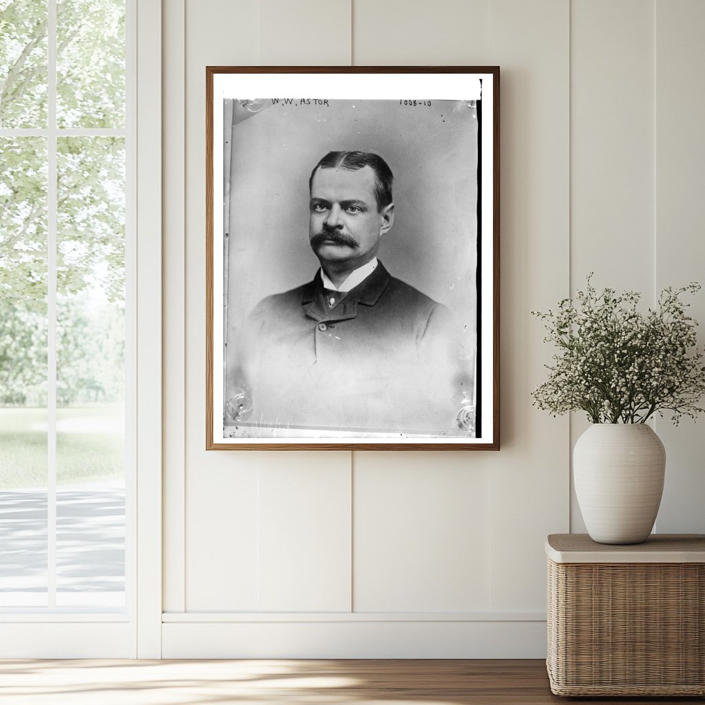 Historic Portrait of W.W. Astor, 1914