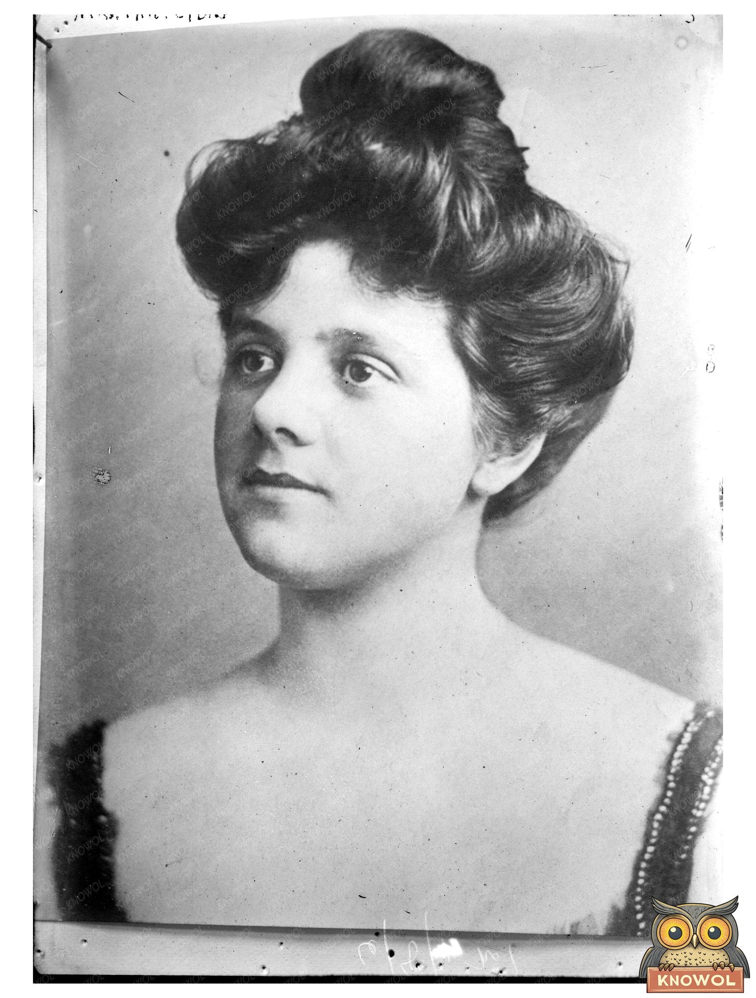 Elegant Portrait of Mrs. Phil Lydig, 1911