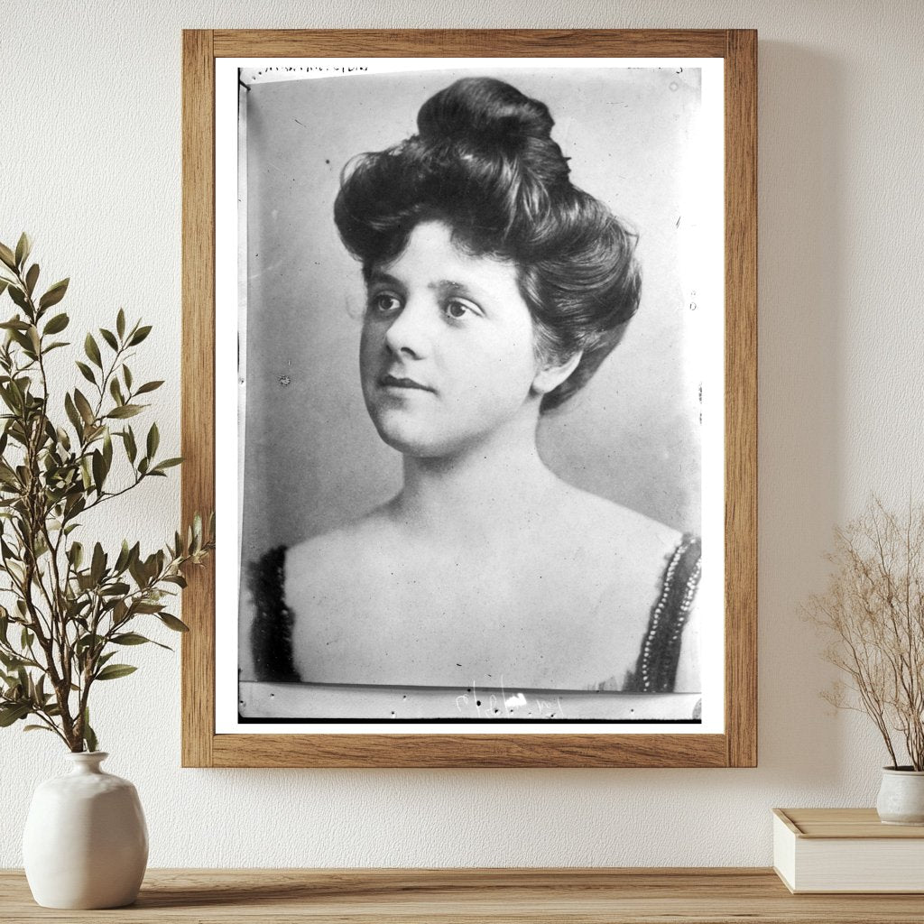Elegant Portrait of Mrs. Phil Lydig, 1911