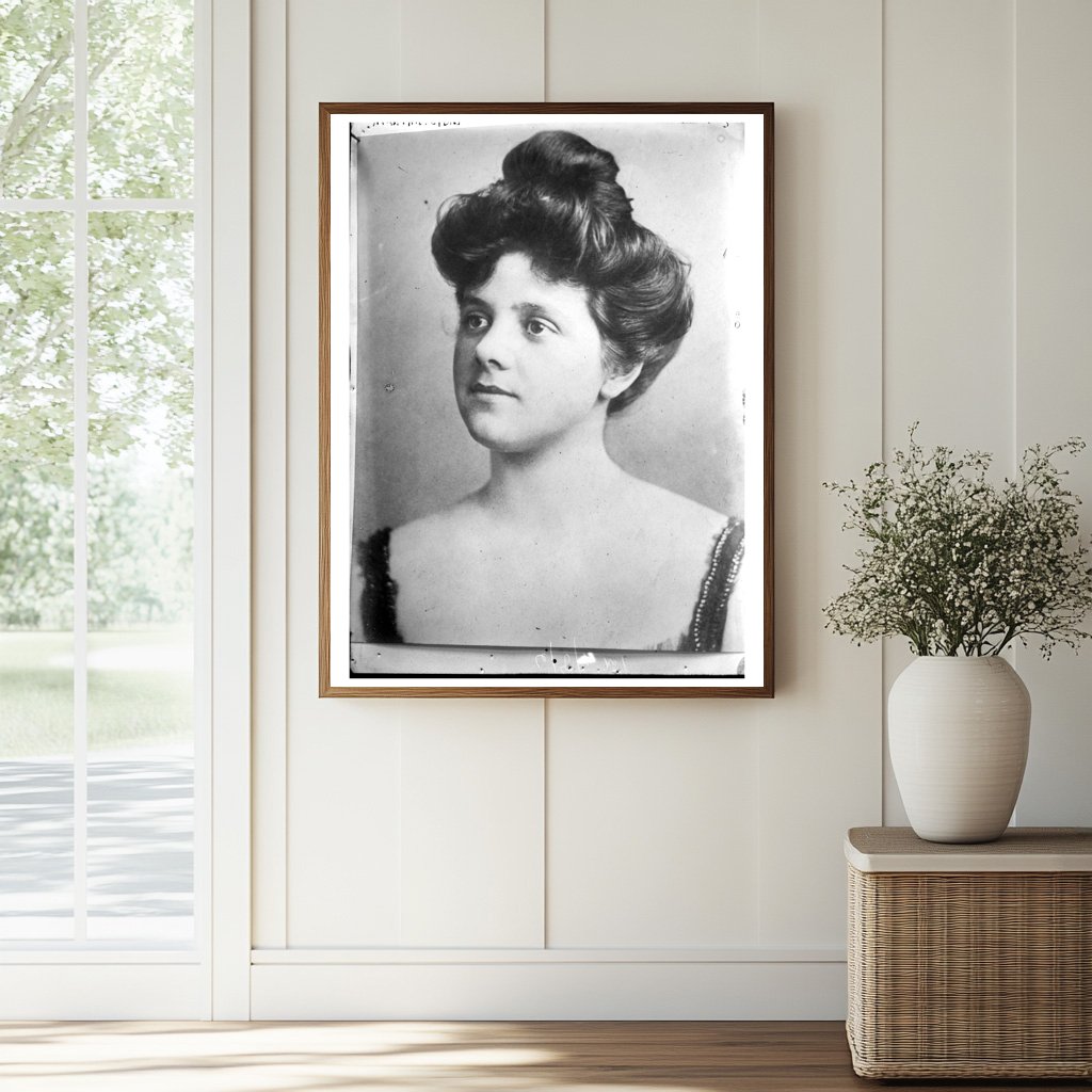 Elegant Portrait of Mrs. Phil Lydig, 1911