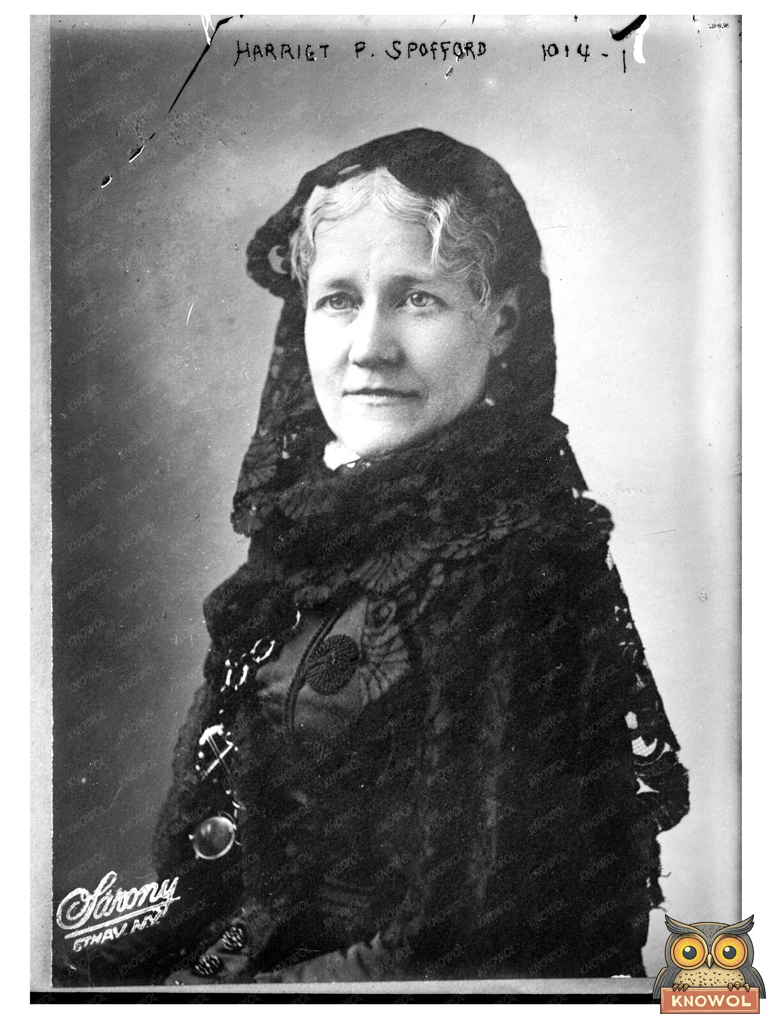 Harriet P. Spofford: Literary Trailblazer Portrait