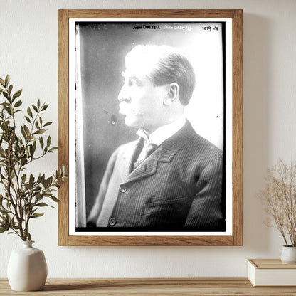 John Dalsell: Prohibition Leader, March 1910 Photo