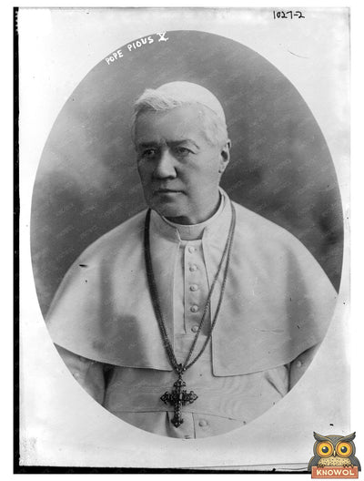 Portrait of Pope Pius X: A Canonized Leader