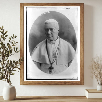 Portrait of Pope Pius X: A Canonized Leader