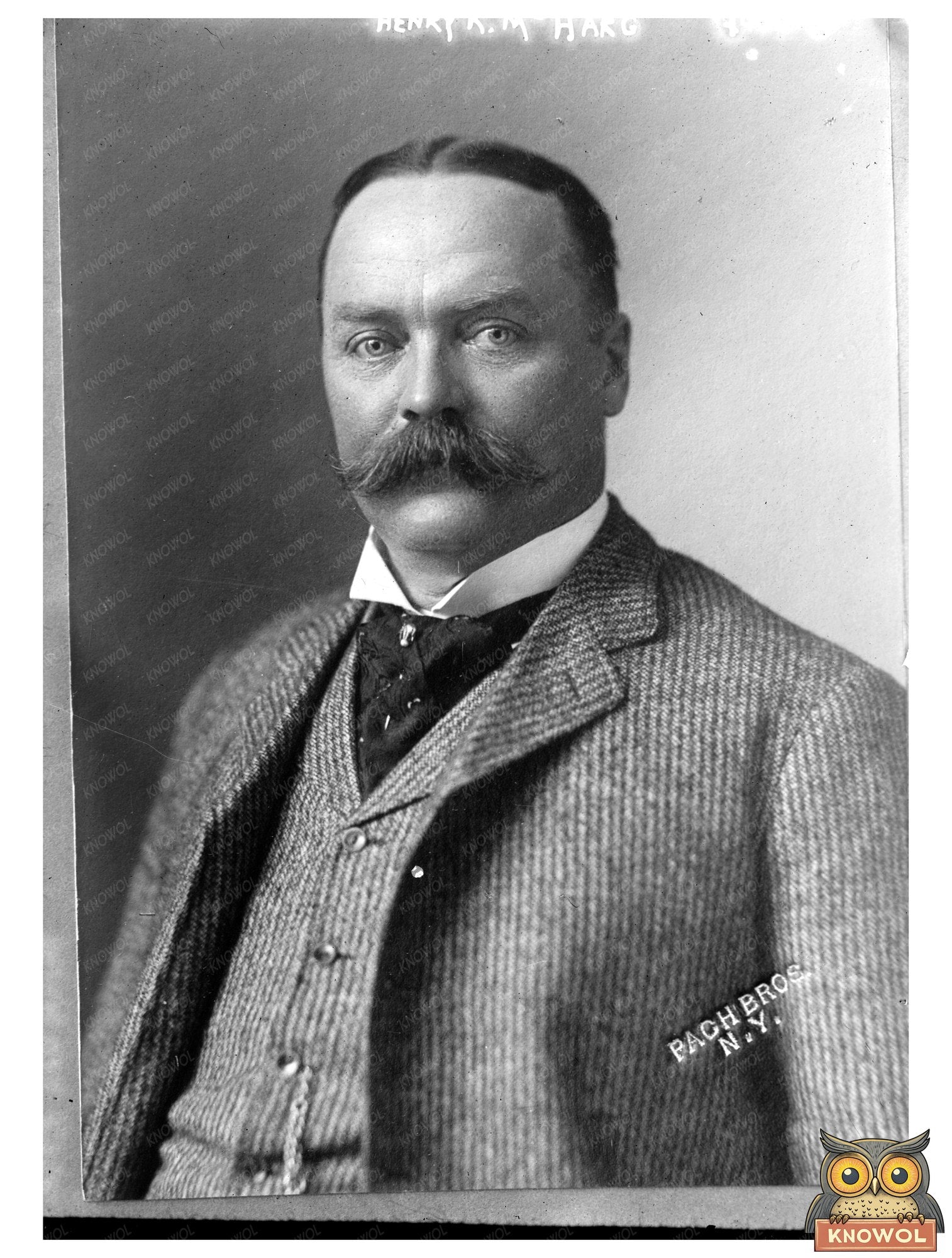 Vintage Portrait of a Notable Historical Figure