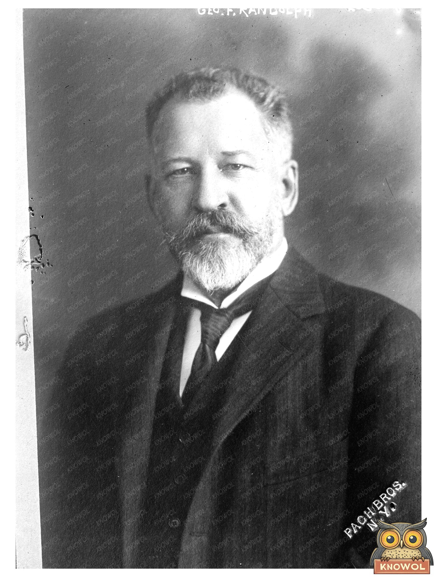 Charismatic Portrait of Early 20th Century Gentleman