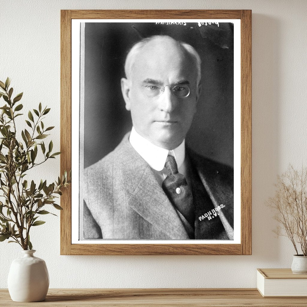 Vintage Portrait of A.H. Harris at Iconic NYC Studio